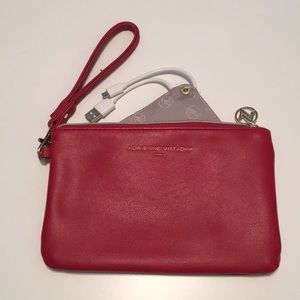 Adrienne Vittadini charging wristlet